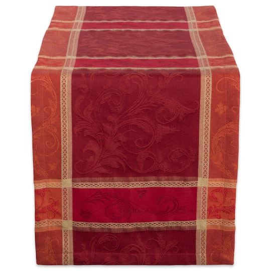 DII® 72" Harvest Wheat Jacquard Table Runner